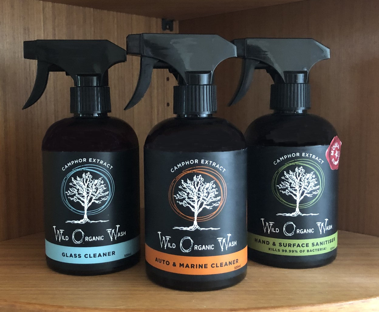 Mould cleaner, mould remover, mould eliminator Wild Organic Ways