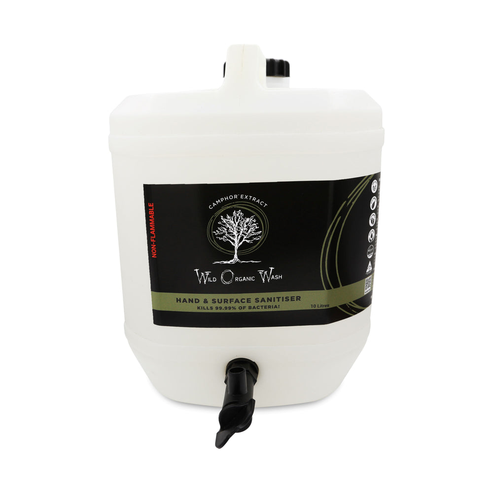 
                  
                    Wild Organic Wash Hand & Surface Sanitiser - 10 litre refill – naturally antibacterial and antifungal 10 litre refill
                  
                