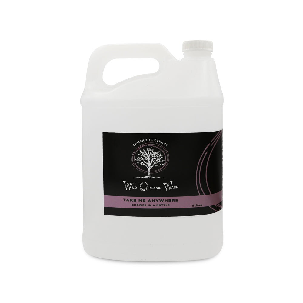 
                  
                    Wild Organic Wash Take Me Anywhere - Shower in a bottle 5 litre refill
                  
                